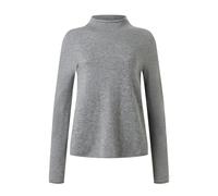 Strickpullover MAERZ MUENCHEN "Maerz Muenchen 375100 Strickpullover Damen Bekleidung", Damen, Gr. 42, grau, 100% Wolle, Pullover Strickpullover (11500453-42) grau