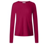 Strickpullover MAERZ MUENCHEN "Maerz Muenchen 375200 Strickpullover Damen Bekleidung", Damen, Gr. 36, bordeaux, 100% Wolle, Rundhals, Pullover Strickpullover (14527413-36) bordeaux
