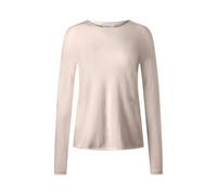 Strickpullover MAERZ MUENCHEN "Maerz Muenchen 375200 Strickpullover Damen Bekleidung", Damen, Gr. 44, beige, 100% Wolle, Rundhals, Pullover Strickpullover (75952468-44) beige