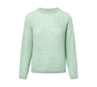 Strickpullover MAERZ MUENCHEN "Maerz Muenchen 386800 Strickpullover Damen Bekleidung", Damen, Gr. 36, grün (gruen), 46% Alpaka, 35% Polyamid, 19% Schurwolle, Rundhals, Pullover Strickpullover (6118856