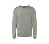Strickpullover MAERZ MUENCHEN "Maerz Muenchen 401800 Strickpullover Herren Bekleidung", Herren, Gr. 52, grün (dunkelgruen), 100% Wolle, Rundhals, Pullover Strickpullover (36957031-52) dunkelgruen