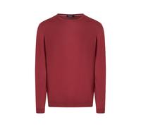 Strickpullover MAERZ MUENCHEN "Maerz Muenchen 401800 Strickpullover Herren Bekleidung", Herren, Gr. 54, rot, 100% Wolle, Rundhals, Pullover Strickpullover (16669003-54) rot
