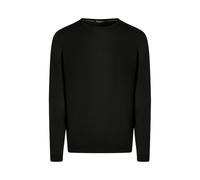 Strickpullover MAERZ MUENCHEN "Maerz Muenchen 401800 Strickpullover Herren Bekleidung", Herren, Gr. 56, schwarz, 100% Wolle, Rundhals, Pullover Strickpullover (55320714-56) schwarz