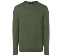 Strickpullover MAERZ MUENCHEN "Maerz Muenchen 401800 Strickpullover Herren Bekleidung", Herren, Gr. 58, gruen, 100% Wolle, Rundhals, Pullover Strickpullover (64461007-58) gruen