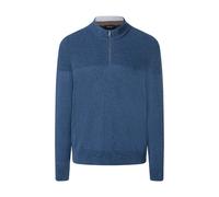 Strickpullover MAERZ MUENCHEN "Maerz Muenchen 449900 Strickpullover Herren Bekleidung", Herren, Gr. 52, blau, 100% Wolle, Pullover Strickpullover (46600339-52) blau