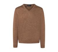 MAERZ Pullover Herren Classic Fit Einfarbig Braun Größe 48