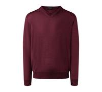 MAERZ Superwash Classic Fit Pullover rot, Einfarbig