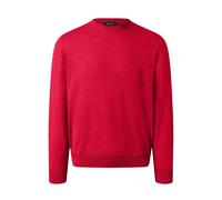 Strickpullover MAERZ MUENCHEN "Maerz Muenchen 490500 Strickpullover Herren Bekleidung", Herren, Gr. 52, rot, 100% Wolle, Rundhals, Pullover Strickpullover (26200840-52) rot