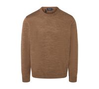 Strickpullover MAERZ MUENCHEN "Maerz Muenchen 490500 Strickpullover Herren Bekleidung", Herren, Gr. 56, braun, 100% Wolle, Rundhals, Pullover Strickpullover (86501529-56) braun