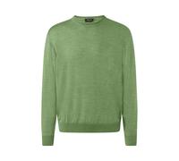 MAERZ Superwash Classic Fit Pullover Sunny Green, Einfarbig