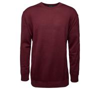 Strickpullover MAERZ MUENCHEN "Maerz Muenchen 490590 Strickpullover Herren Bekleidung", Herren, Gr. 68, rot (bordeaux), 100% Wolle, Rundhals, Pullover Strickpullover (92677125-68) bordeaux