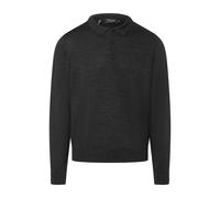 Strickpullover MAERZ MUENCHEN "Maerz Muenchen 490700 Strickpullover Herren Bekleidung", Herren, Gr. 52, schwarz (dunkelgrau), 100% Wolle, Pullover Strickpullover (15323759-52) dunkelgrau