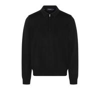 Strickpullover MAERZ MUENCHEN "Maerz Muenchen 490800 Strickpullover Herren Bekleidung", Herren, Gr. 58, schwarz, 100% Wolle, Pullover Strickpullover (18806806-58) schwarz