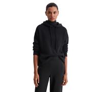 Strickpullover MARC O'POLO "aus flauschiger Lambswool", Damen, Gr. M, deep night blau, Obermaterial: 100% Schurwolle, unifarben, Pullover Strickpullover (56309749-M) deep night blau