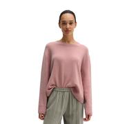 Strickpullover MARC O'POLO "aus flauschiger Lambswool", Damen, Gr. XXL, misty rose, Obermaterial: 100% Schurwolle, unifarben, Rundhals, Pullover Strickpullover (76185520-XXL) misty rose