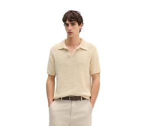 Strickpullover MARC O'POLO "aus lockerem Bändchengarn", Herren, Gr. L, chalky sand, Obermaterial: 74% Baumwolle, 26% Polyamid, unifarben, Pullover Strickpullover (36123104-L) chalky sand