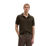 Strickpullover MARC O'POLO "aus lockerem Bändchengarn", Herren, Gr. L, schwarz nickle, Obermaterial: 74% Baumwolle, 26% Polyamid, unifarben, Pullover Strickpullover (49789406-L) schwarz nickle