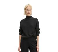 Strickpullover MARC O'POLO "aus Organic Cotton", Damen, Gr. XS, schwarz (coal grau melange), Obermaterial: 100% Baumwolle, unifarben, Pullover Strickpullover, Topseller (21736803-XS) coal grau melange