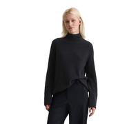 Strickpullover MARC O'POLO "aus Organic Cotton", Damen, Gr. XXS, deep night blau, Obermaterial: 100% Baumwolle, unifarben, Pullover Strickpullover (87548616-XXS) deep night blau