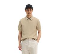 Strickpullover MARC O'POLO "aus reiner Bio-Baumwolle", Herren, Gr. XXL, light oat, Obermaterial: 100% Baumwolle, unifarben, Pullover Strickpullover (47237245-XXL) light oat