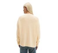 Strickpullover MARC O'POLO "aus weichem Schurwolle-Mix", Damen, Gr. S, beige (smokey sands), Obermaterial: 80% Wolle, 20% Polyamid, unifarben, Pullover Strickpullover (64555820-S) smokey sands