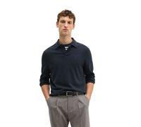 Marc O'Polo Longsleeve Polo Navy - Größe XXL Dunkelblau XXL