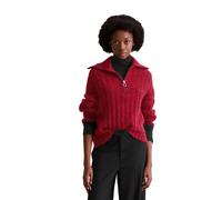 Rollkragenpullover MARC O'POLO DENIM "aus edlem Wolle-Alpakawolle-Mix", Damen, Gr. L, medium rot, Obermaterial: 43% Wolle (Schafwolle), 34% Polyamid, 23% Alpaka, unifarben, Pullover Rollkragenpullover