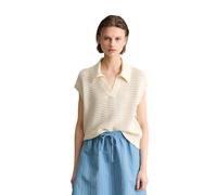 Strickpullover MARC O'POLO DENIM "aus Organic Cotton", Damen, Gr. L, beige (creamy weiß), Obermaterial: 100% Baumwolle, unifarben, Pullover Strickpullover (93546206-L) creamy weiß