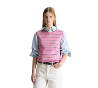 Strickpullover MARC O'POLO DENIM "aus Organic-Cotton-Modal-Mix", Damen, Gr. M, light pink, Obermaterial: 65% Baumwolle, 26% Modal, 9% Polyamid, gestreift, Rundhals, Pullover Strickpullover (85774601-M