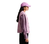 Strickpullover MARC O'POLO DENIM "aus Schurwolle-Alpakawolle-Mix", Damen, Gr. XXL, rosa (medium pink), Obermaterial: 65% Schurwolle, 26% Polyamid, 9% Alpaka, unifarben, Rundhals, Pullover Strickpullov