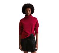 Marc O'Polo Denim Strickpullover 'Soft Wool Stretch' Damen Rot Mulberry Gr. L