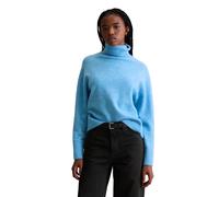 Marc O'Polo Denim Regular Fit Rollkragenpullover aus Schurwoll-Mix in Hellblau, Größe XS