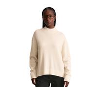 Strickpullover MARC O'POLO DENIM "aus softem Schurwolle-Mix", Damen, Gr. M, weiß (weiß blush), Obermaterial: 72% Schurwolle, 26% Polyamid, 2% Elasthan, unifarben, Pullover Strickpullover (79872127-M)