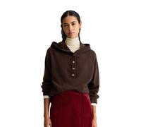 Strickpullover MARC O'POLO DENIM "mit weicher Haptik", Damen, Gr. M, braun (espresso braun), Obermaterial: 100% Schurwolle, unifarben, Pullover Strickpullover (20946250-M) espresso braun