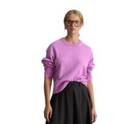 Strickpullover MARC O'POLO DENIM "mit weicher Haptik", Damen, Gr. XS, pink (smoky grape), Obermaterial: 100% Schurwolle, unifarben, Rundhals, Pullover Strickpullover (74739031-XS) smoky grape