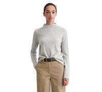 Strickpullover MARC O'POLO "mit hohem Tragekomfort", Damen, Gr. S, stone melange, Obermaterial: 100% Kaschmir, unifarben, Pullover Strickpullover (38292555-S) stone melange