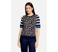 betty barclay - so cosy - - Strickpullover brown/cream - Gr. - 36