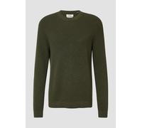 Strickpullover mit Crew Neck und Strukturmuster XXL Grün 2172249.7938.XXL