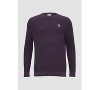 Strickpullover mit Crewneck XXL lila 2156950.4868.XXL