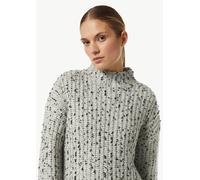 Strickpullover mit dezentem Glitzergarn weiß 42