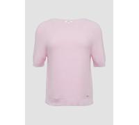 Strickpullover mit feiner Rippstruktur 34 Rosa 2163623.4101.34