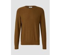 Strickpullover mit Flammgarnstruktur L braun 2178506.8919.L