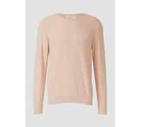 Strickpullover mit Flammgarnstruktur M Rosa 2178506.4242.M