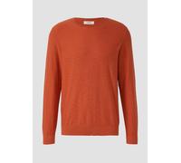 Strickpullover mit Flammgarnstruktur M rot 2178506.3410.M