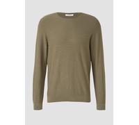 Strickpullover mit Flammgarnstruktur XXL Grün 2178506.7853.XXL