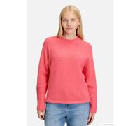 Strickpullover CARTOON "Damen mit Fledermausärmeln", Damen, Gr. 46, rosa (calypso coral), Obermaterial: 44% Polyester, 30% Acetat, 25% Wolle, 1% Elasthan., oversize normal, Rundhals, Pullover Strickpu
