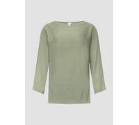 Rundhalspullover QS Gr. S, grün (sage green) Damen Pullover (16477623-S) sage green
