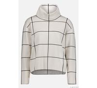 Strickpullover BETTY BARCLAY "Damen mit Kragen", Damen, Gr. 36, beige (patch beige, schwarz), Strick, Obermaterial: 55% Viskose, 30% Polyester, 15% Polyamid, gerade normal, Pullover Strickpullover (47
