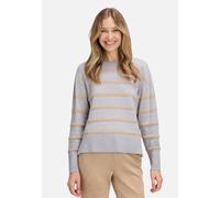 Betty Barclay - Strickpullover patch grey/beige - Gr. - 48