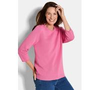 Strickpullover mit Pünktchenmuster pink 25